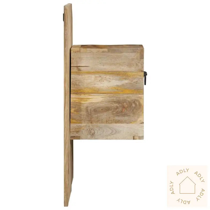 Nattbord 60X32X80 Cm Grovt Heltre Mangotre
