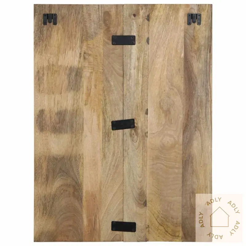 Nattbord 60X32X80 Cm Grovt Heltre Mangotre