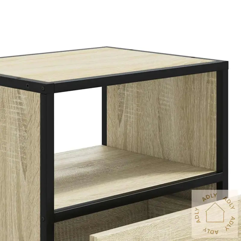 Veggmonterte Nattbord 2 Stk Sonoma Eik 40X31X39,5 Cm