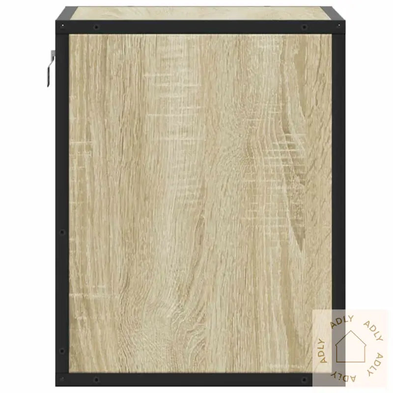Veggmonterte Nattbord 2 Stk Sonoma Eik 40X31X39,5 Cm