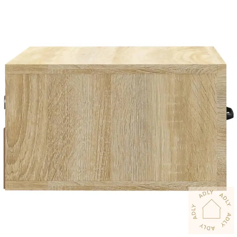 Veggmontert Nattbord 2 Stk Sonoma Eik 35X35X20 Cm