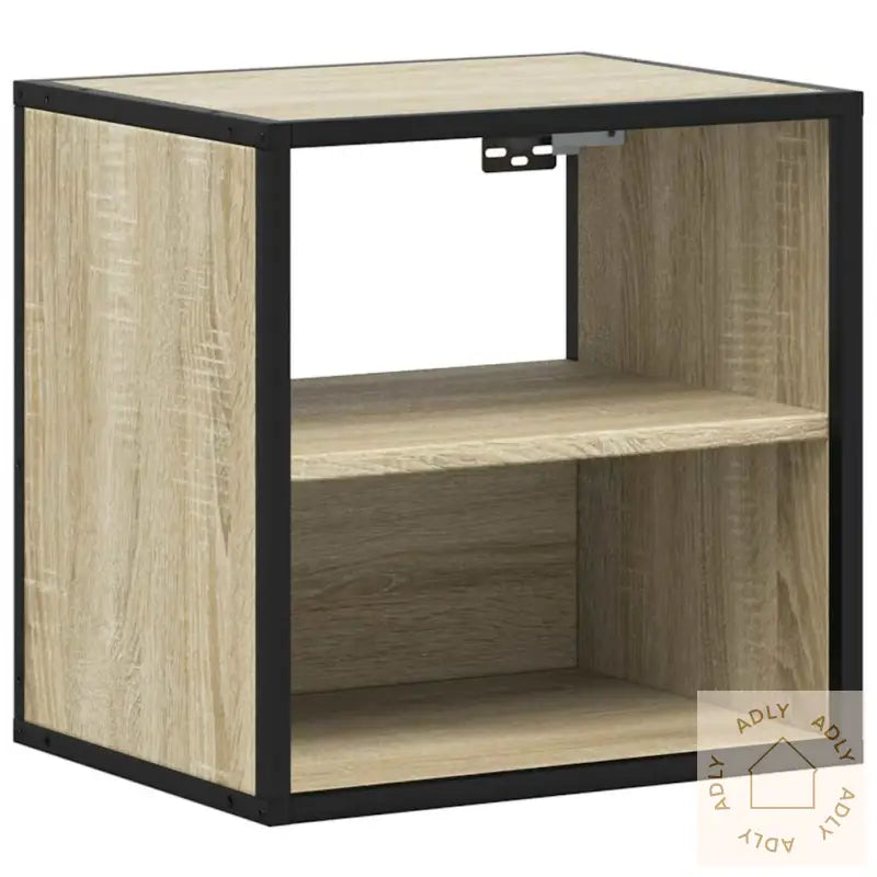 Veggmontert Nattbord Sonoma Eik 40X31X39,5 Cm