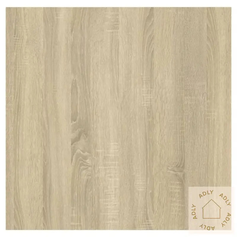 Nattbord 2 Stk Sonoma Eik 30,5X30X30 Cm Konstruert Tre