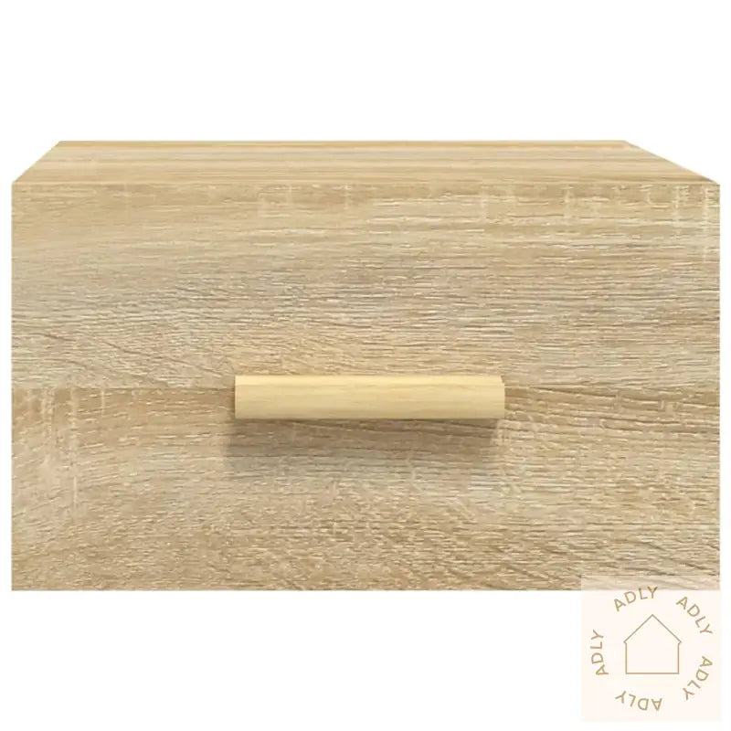Veggmontert Nattbord Sonoma Eik 35X35X20 Cm