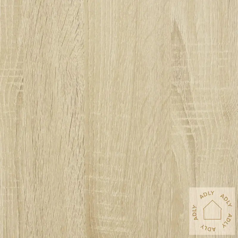 Nattskap Med Glassdører Sonoma Eik 35X37X35 Cm