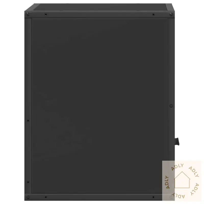 Veggmontert Nattbord Svart 40X31X39,5 Cm