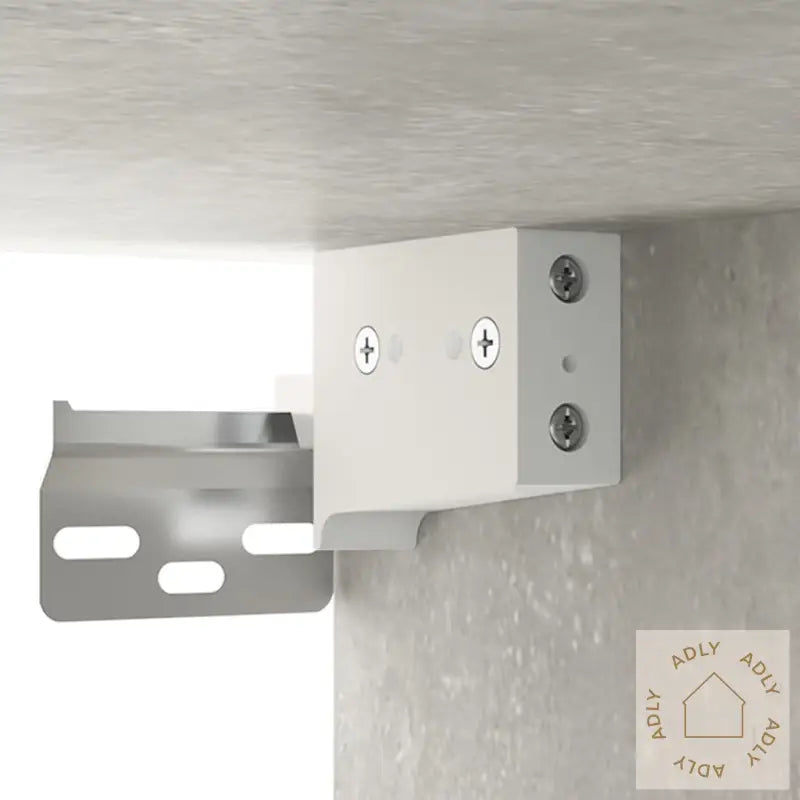 Veggmontert Nattbord Betonggrå 35X35X20 Cm