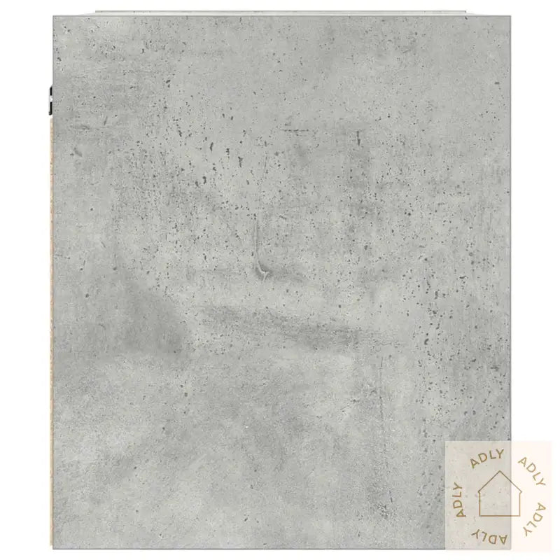 Veggmonterte Nattbord 2 Stk Betonggrå 38X34X40 Cm