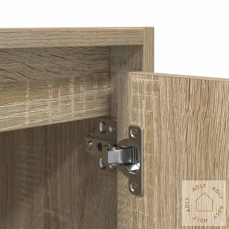 Veggmontert Nattbord 2 Stk Sonoma Eik 38X34X40 Cm