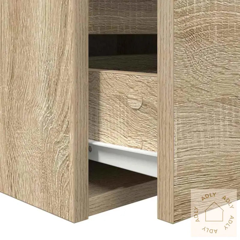 Veggmontert Nattbord 2 Stk Sonoma Eik 38X34X40 Cm