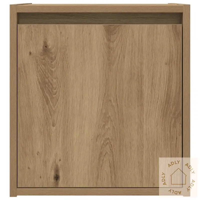 Veggmontert Nattbord Artisan Eik 38X34X40 Cm