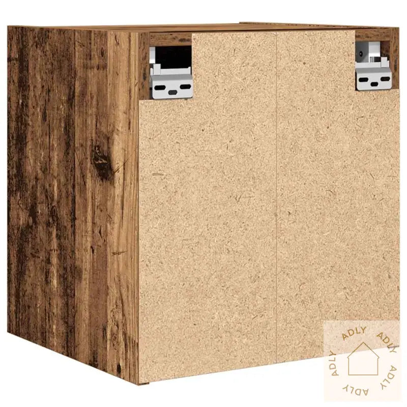 Veggmontert Nattbord Gammelt Tre 38X34X40 Cm