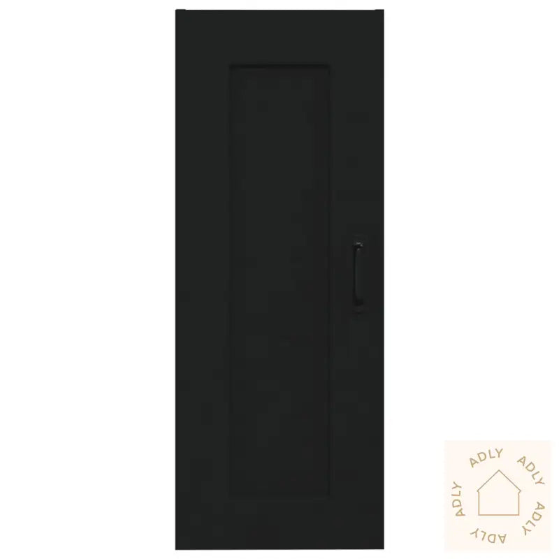 Veggskap Svart 35X34X90 Cm Konstruert Tre