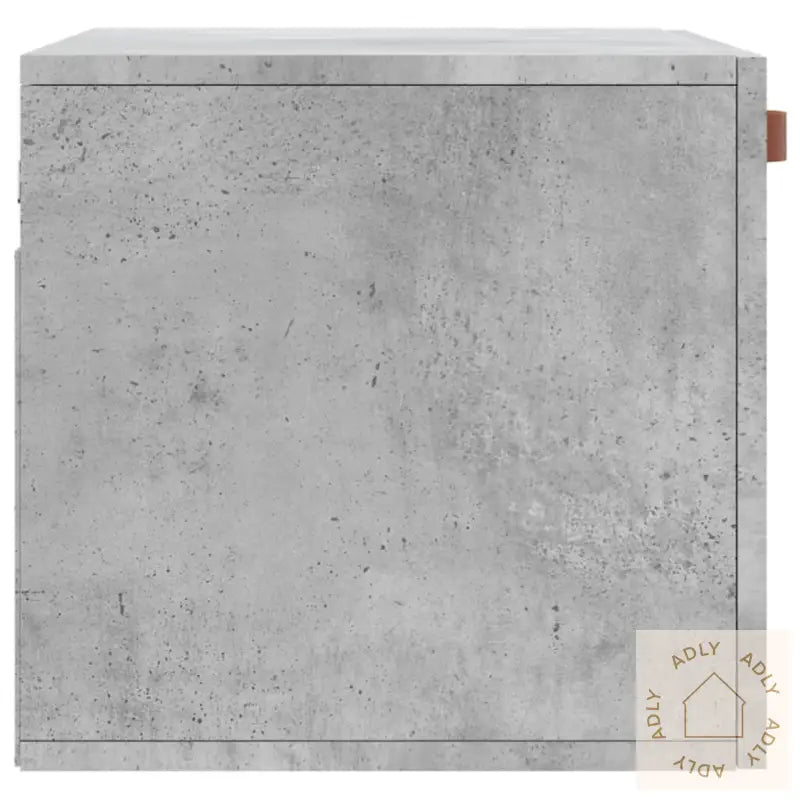 Veggskap Betonggrå 60X36,5X35 Cm Konstruert Tre
