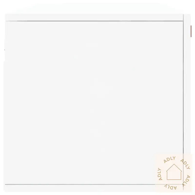 Veggskap Hvit 100X36,5X35 Cm Konstruert Tre