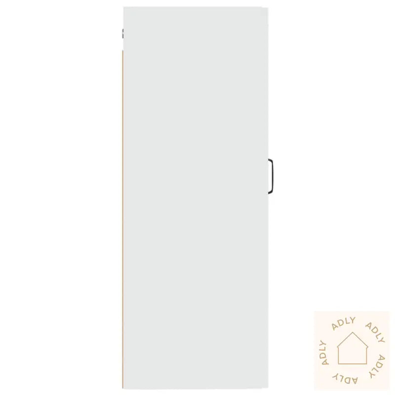 Veggskap Hvit 35X34X90 Cm Konstruert Tre