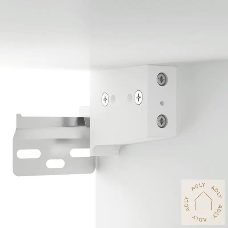 Veggskap Hvit 35X34X90 Cm Konstruert Tre