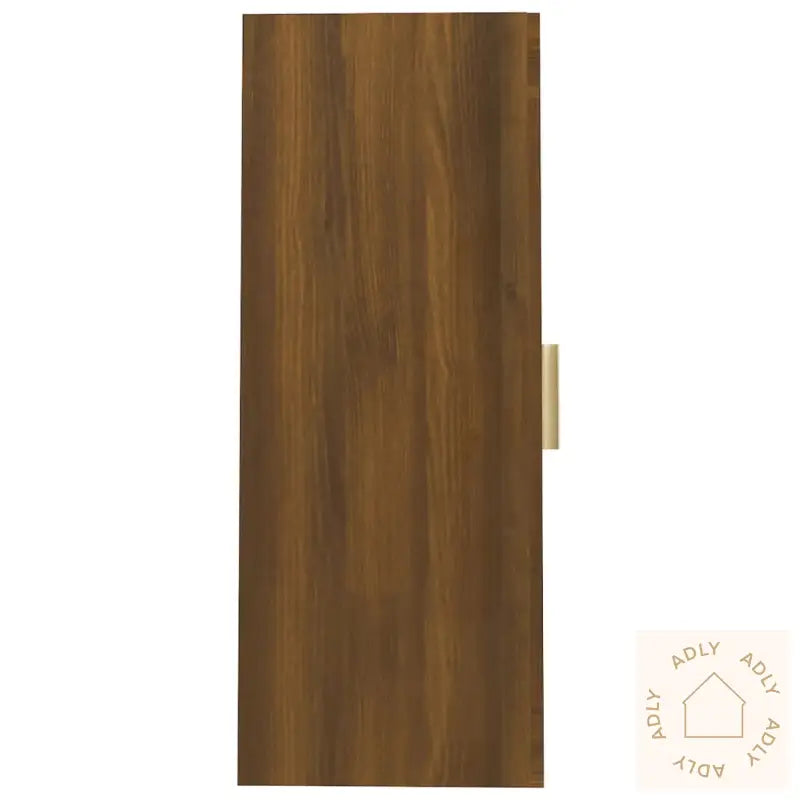 Hengende Veggskap Brun Eik 69,5X34X90 Cm