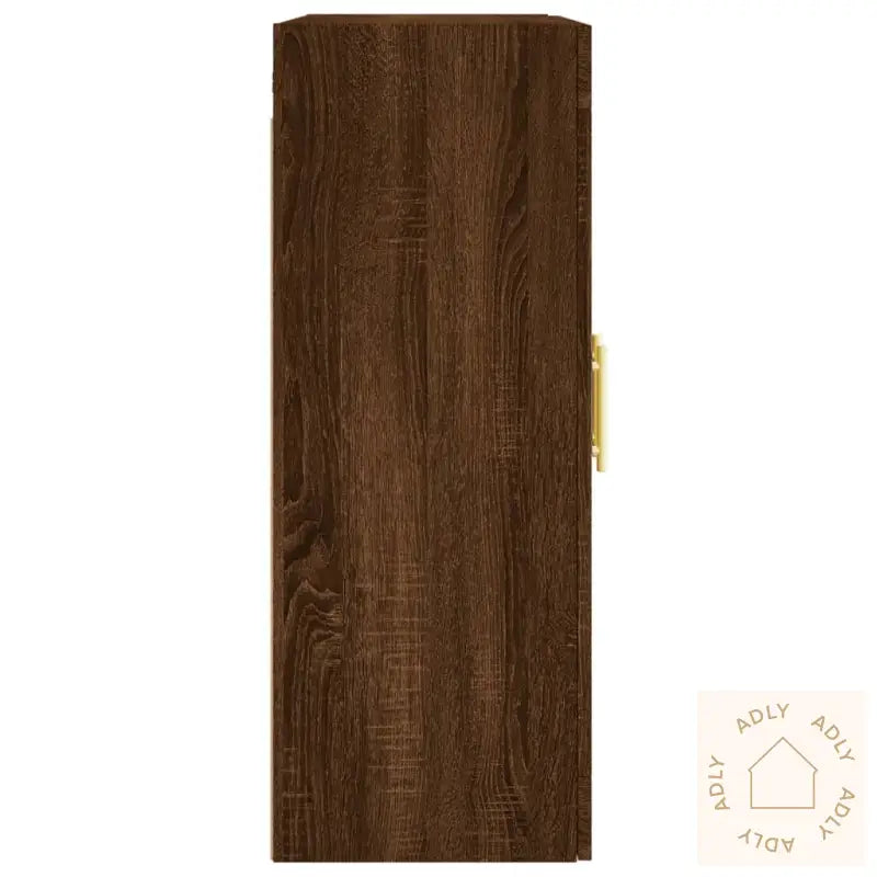 Veggskap Brun Eik 69,5X34X90 Cm