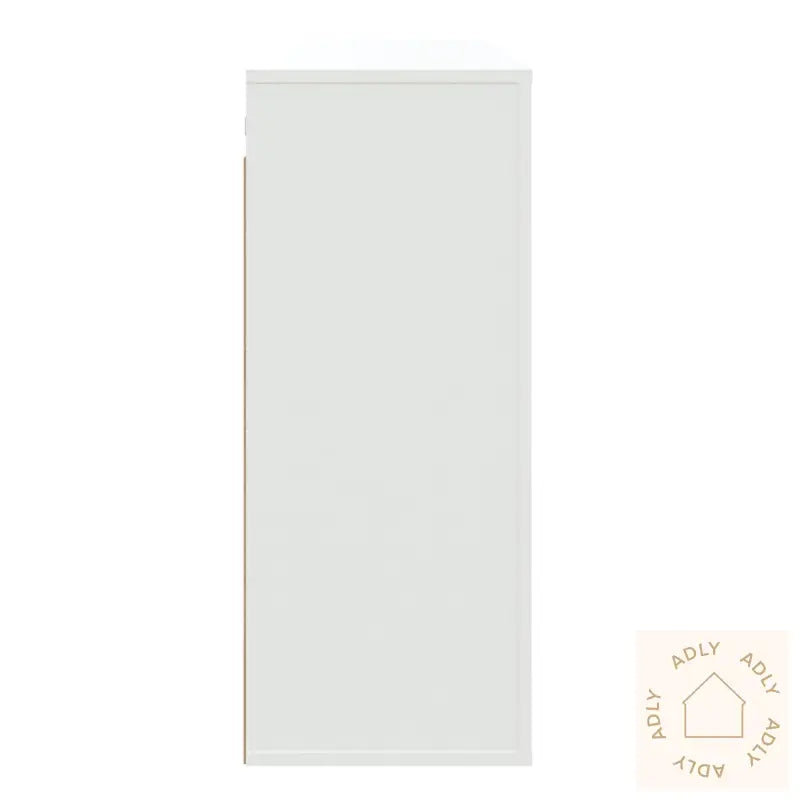 Veggskap Hvit 80X33X80 Cm Konstruert Tre
