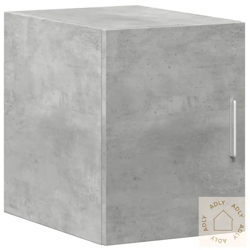 Veggskap Betonggrå 30X42,5X40 Cm Konstruert Tre