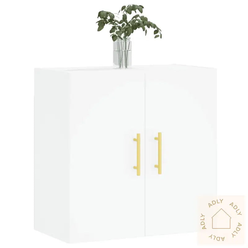 Veggskap Hvit 60X31X60 Cm Konstruert Tre