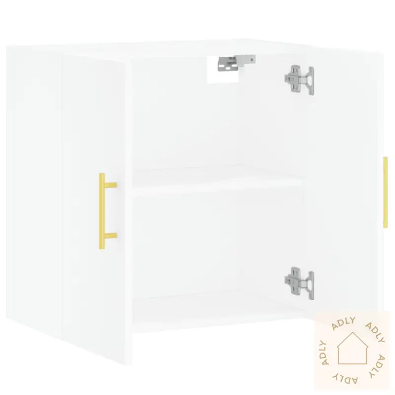 Veggskap Hvit 60X31X60 Cm Konstruert Tre