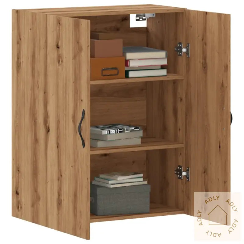 Veggskap Artisan Eik 69,5X34X90 Cm Konstruert Tre