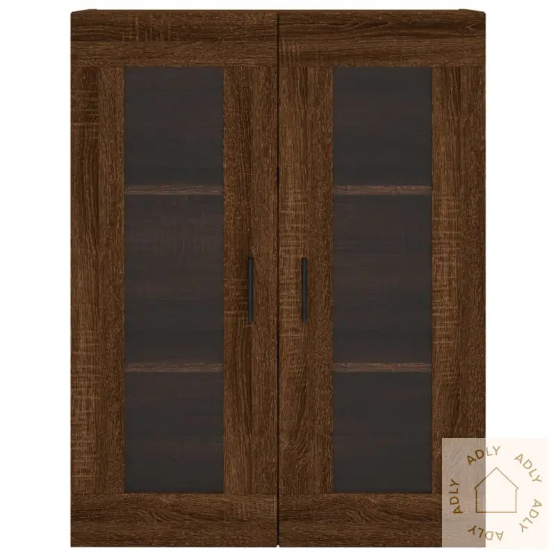 Veggskap Brun Eik 69,5X34X90 Cm