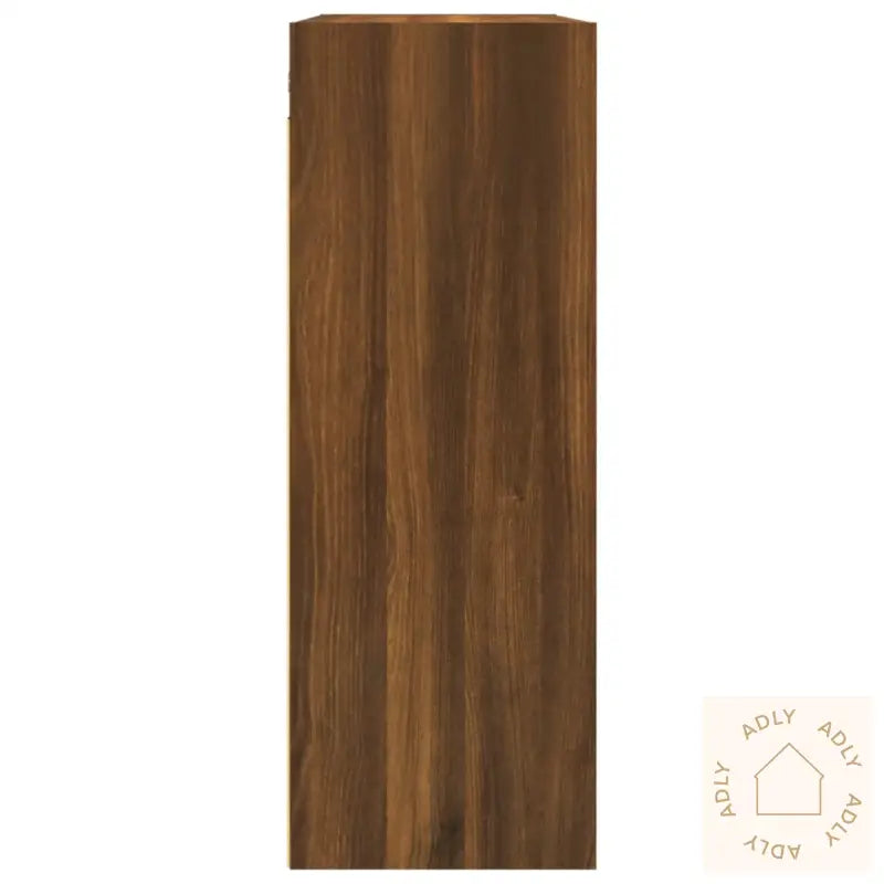 Hengende Veggskap Brun Eik 69,5X32,5X90 Cm