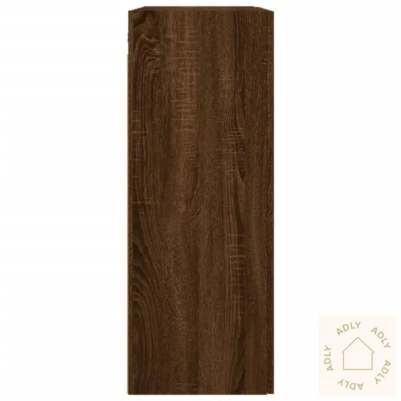 Veggskap Brun Eik 69,5X34X90 Cm