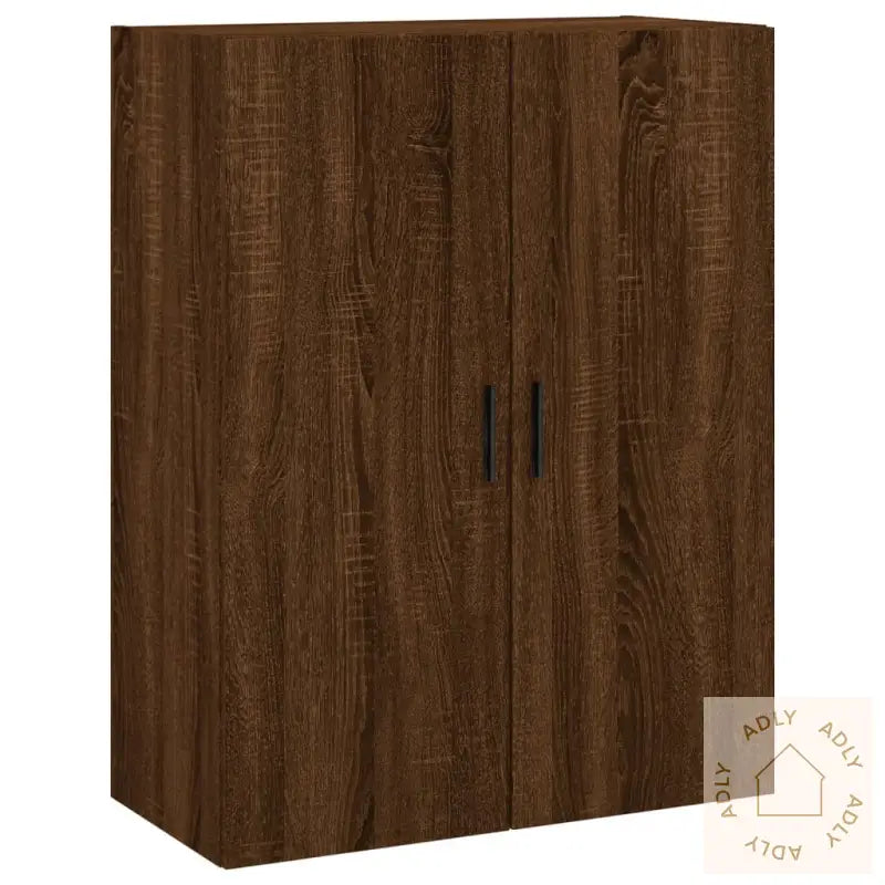 Veggskap Brun Eik 69,5X34X90 Cm