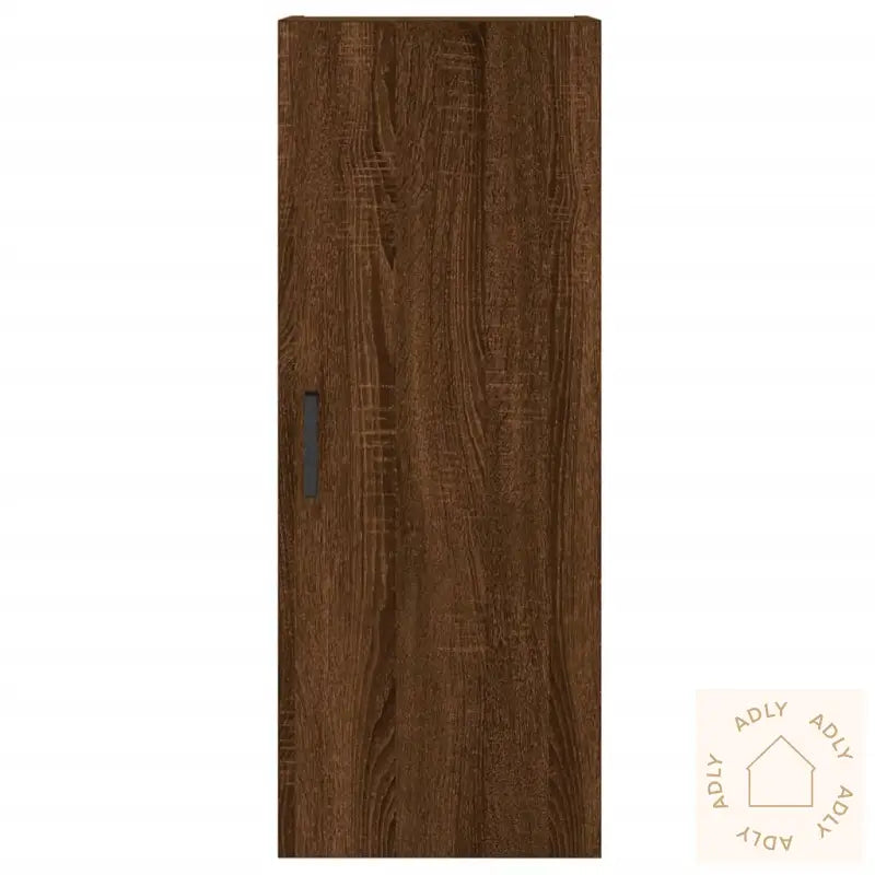Veggskap Brun Eik 34,5X34X90 Cm