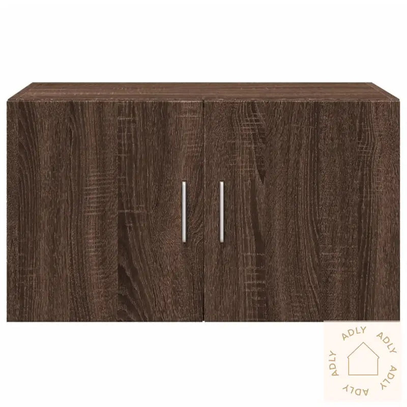Veggskap Brun Eik 70X42,5X40 Cm Konstruert Tre