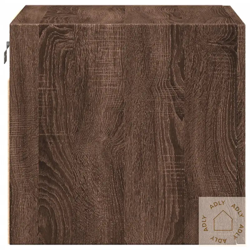 Veggskap Brun Eik 45X42,5X40 Cm Konstruert Tre