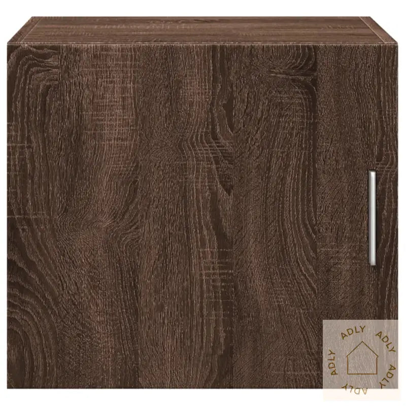 Veggskap Brun Eik 45X42,5X40 Cm Konstruert Tre