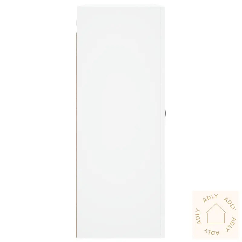 Veggmontert Skap Hvit 69,5X34X90 Cm Konstruert Tre