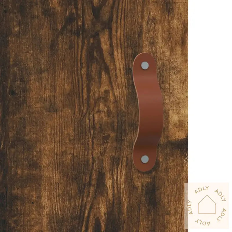 Veggskap Røkt Eik 69,5X34X90 Cm