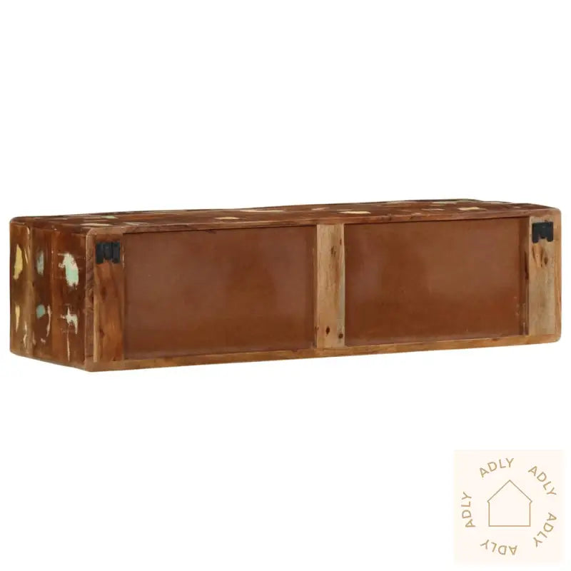 Veggmontert Tv-Benk 100X32X25 Cm Gjenvunnet Heltre