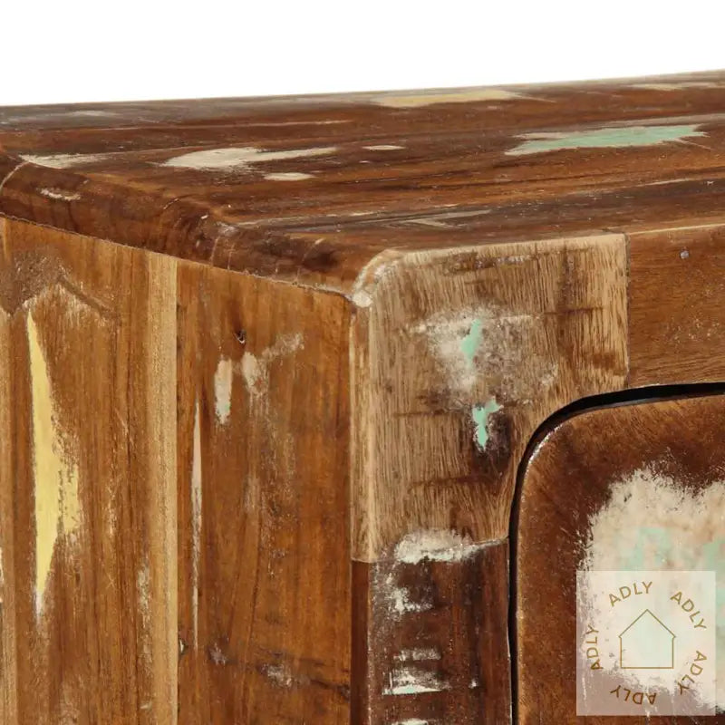 Veggmontert Tv-Benk 100X32X25 Cm Gjenvunnet Heltre