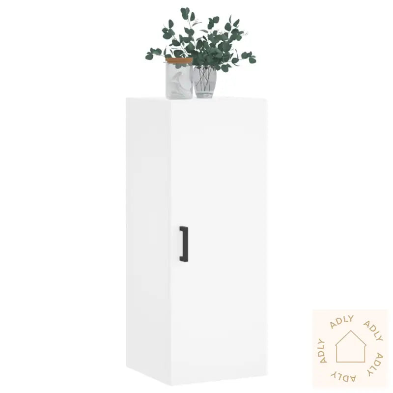 Veggskap Hvit 34,5X34X90 Cm