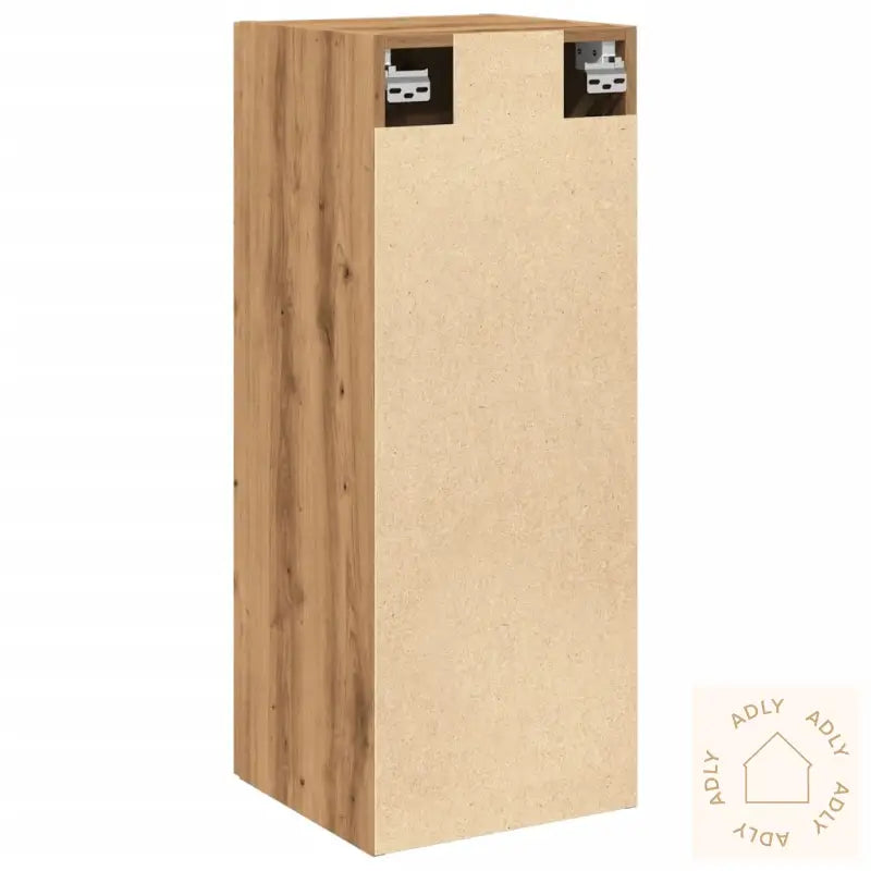 Veggskap Artisan Eik 34,5X34X90 Cm Konstruert Tre