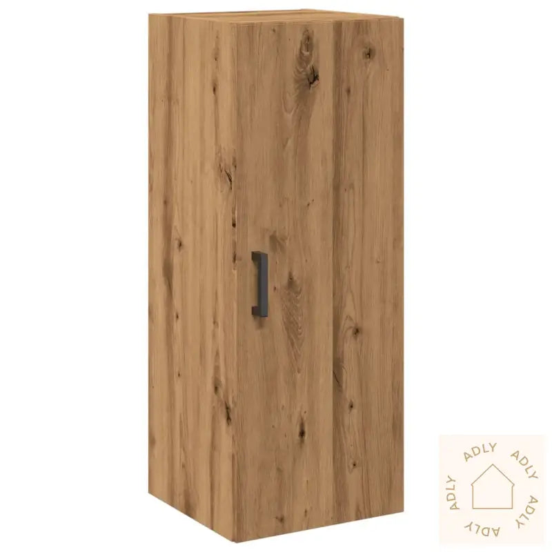 Veggskap Artisan Eik 34,5X34X90 Cm Konstruert Tre
