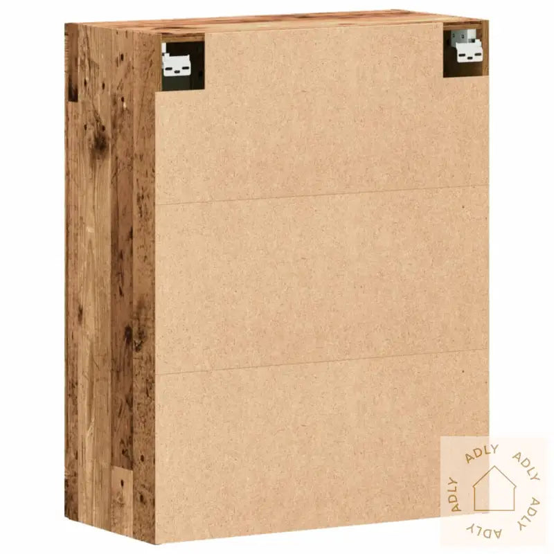 Veggmontert Skap Gammelt Tre 69,5X34X90 Cm Konstruert Tre