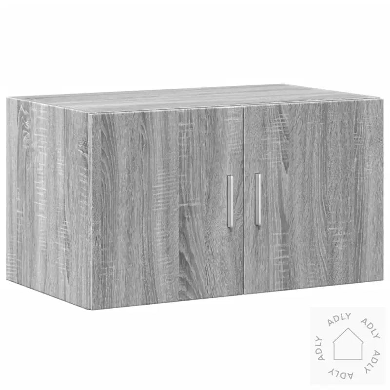 Veggskap Grå Sonoma 70X42,5X40 Cm Konstruert Tre
