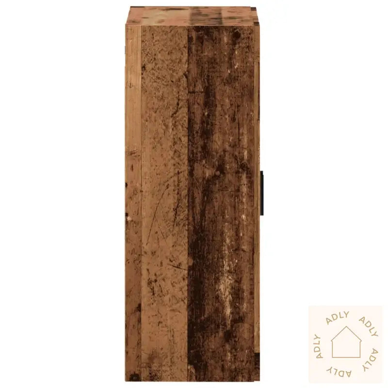 Veggmontert Skap Gammelt Tre 69,5X34X90 Cm Konstruert Tre