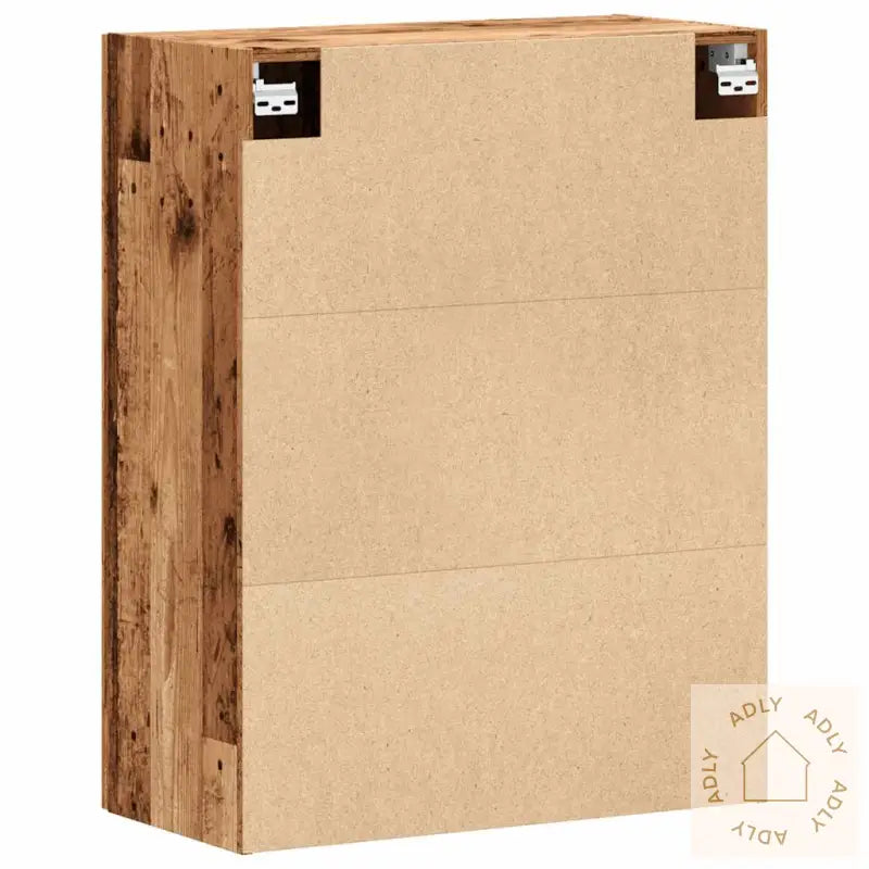 Veggmontert Skap Gammelt Tre 69,5X34X90 Cm