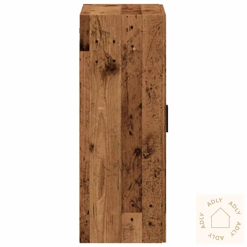 Veggmontert Skap Gammelt Tre 69,5X34X90 Cm