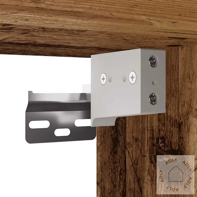 Veggmontert Skap Gammelt Tre 69,5X34X90 Cm