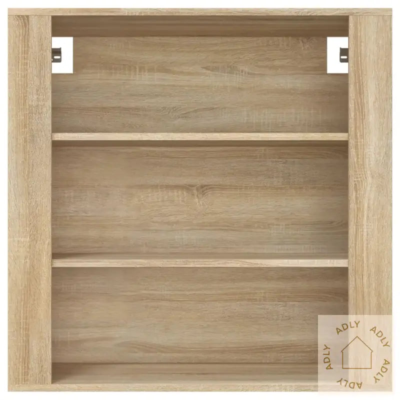 Veggskap Sonoma Eik 80X33X80 Cm Konstruert Tre